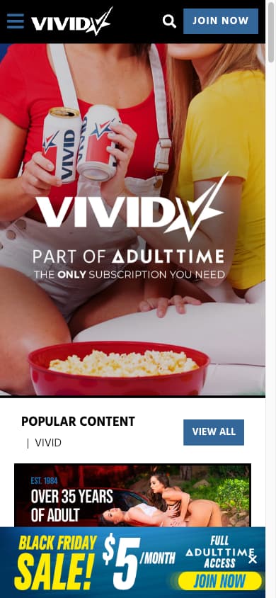 Vivid - Mobile Screenshot